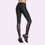 Black Leggings With Sexy Mesh