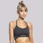 Grey Yoga Wear GYM Bra