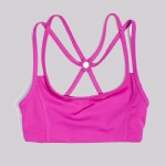 Strappy Criss-cross Back Comfort Sports Bra