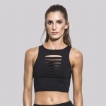 Spandex Bank Running Sports Bra For Ladies