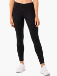 Black Leopard Print Women Legging