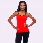 Custom Red Sports Tank Top